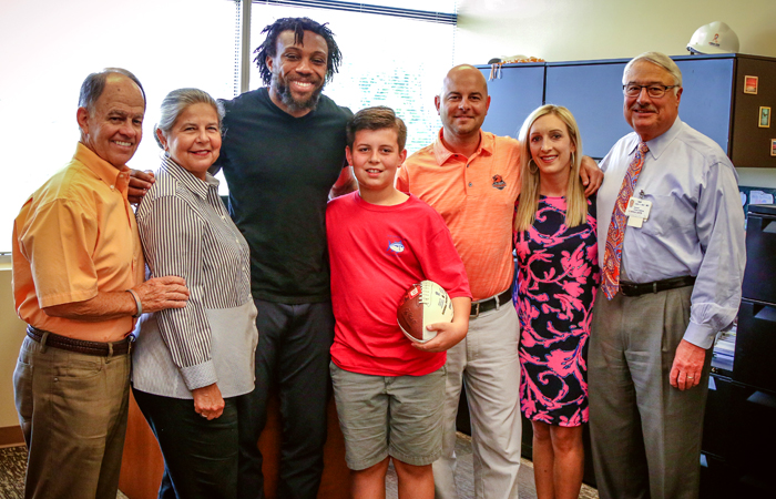 Eric Berry and the Coleman Family