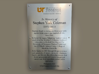 Memorial Plaque